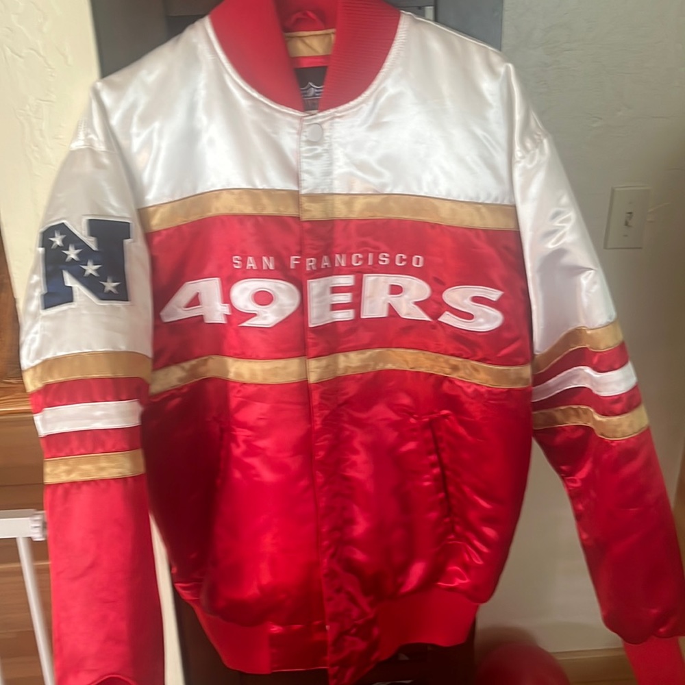 Men’s Official NFL 49ers Jacket size S